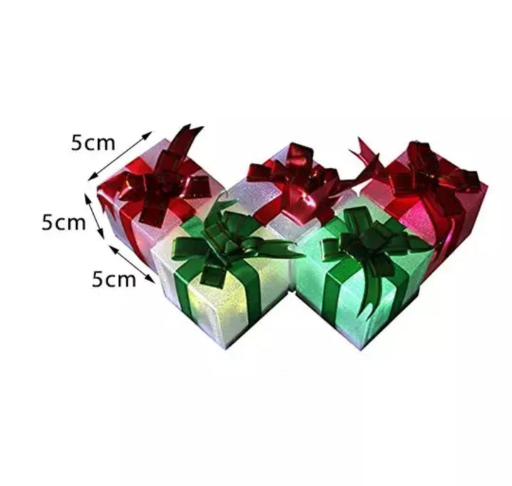 BowLift | 5x LED Mini Gift Box Decorations