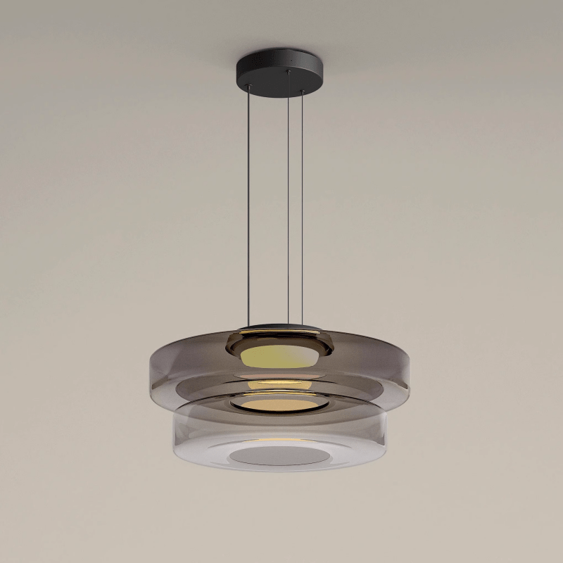 BowLift | Modern Glass Pendant Lamp in Bauhaus Style - AuroraSphere