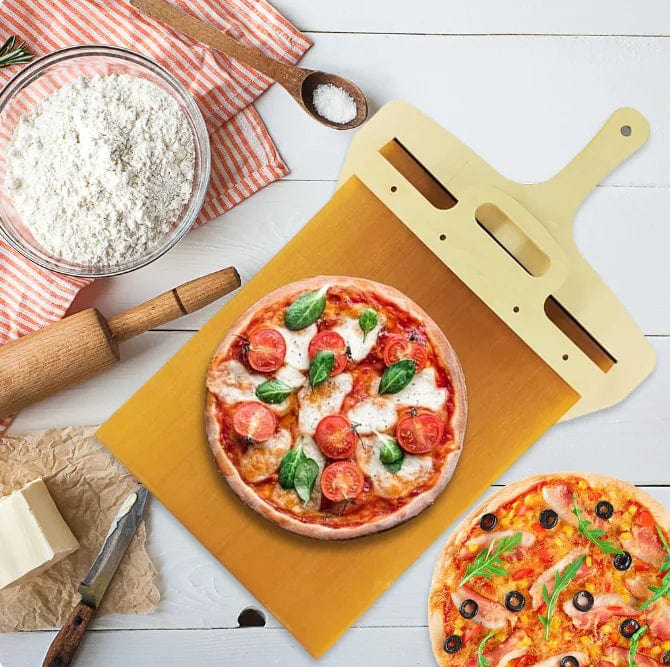 FlexiPizza Peel – Adjustable Pizza Shovel for Home Bowlift