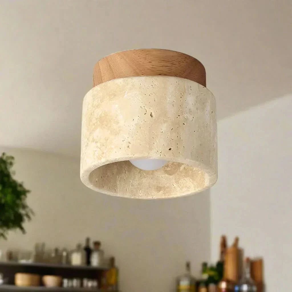 BowLift | Japanese Cream Style LED Ceiling Light