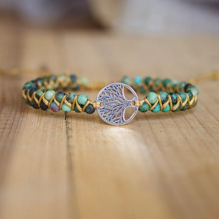 Handmade Bracelet Tree of Life Braided | Bowlift