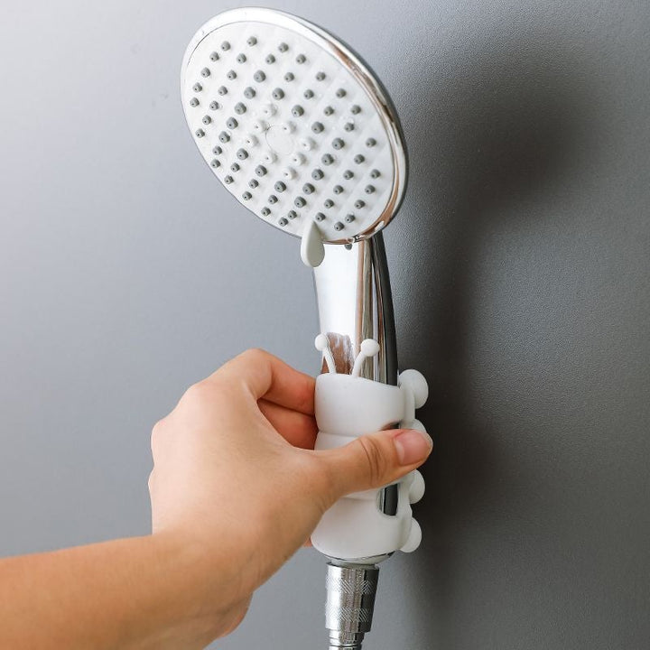 Adjustable Silicone Shower Holder Bracket | Bowlift