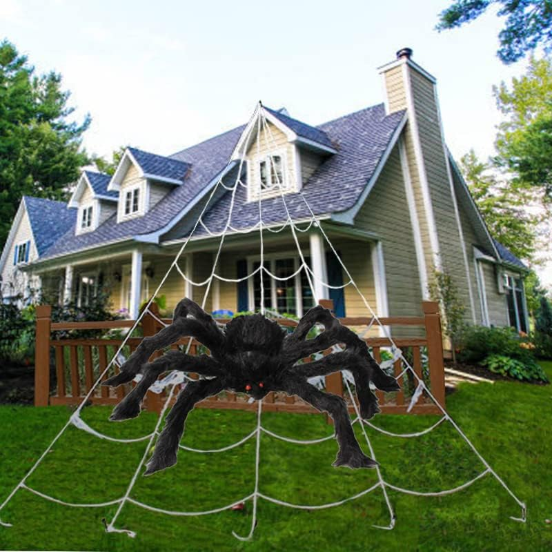 BowLift | Halloween Spider Decorations, stretchable spider web