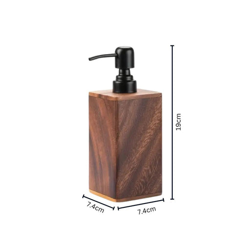 BowLift | Walnut Aura Lotion & Soap Dispenser