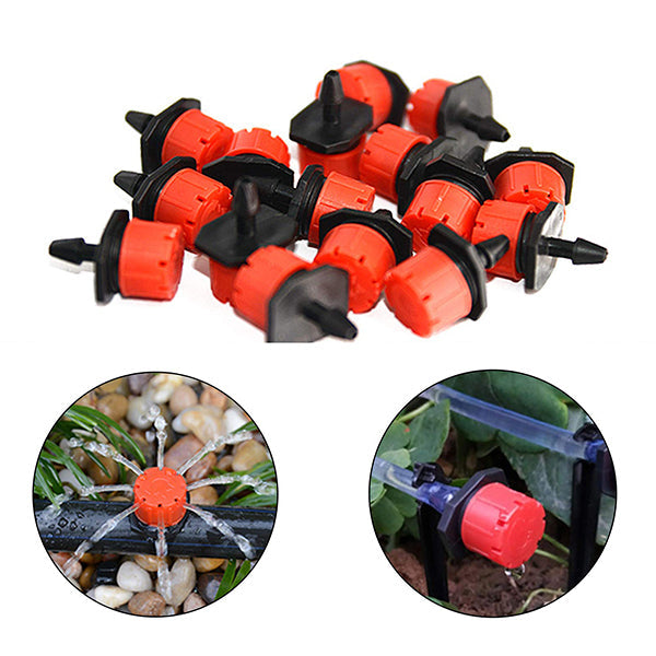 Adjustable drip nozzles for irrigation | Bowlift