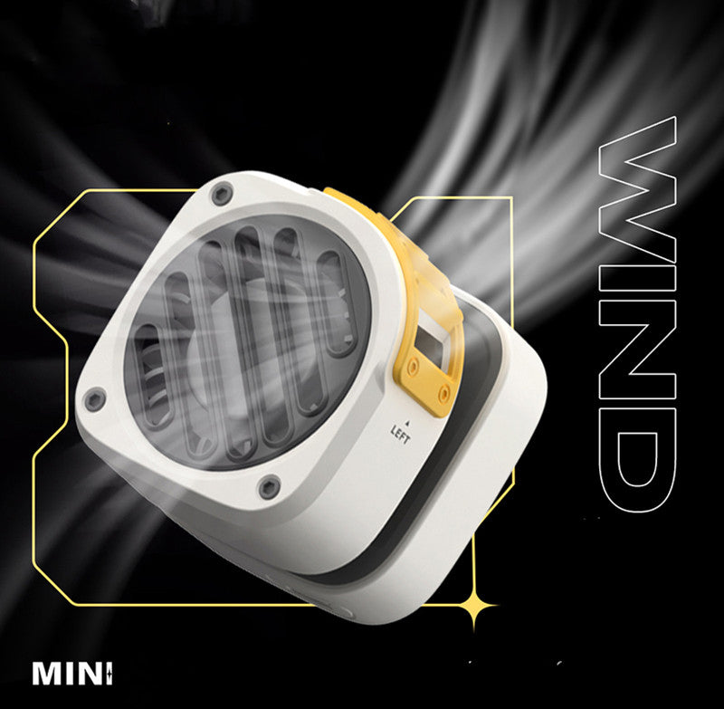 Mini Portable Silent Neck Hanging Fan | Bowlift