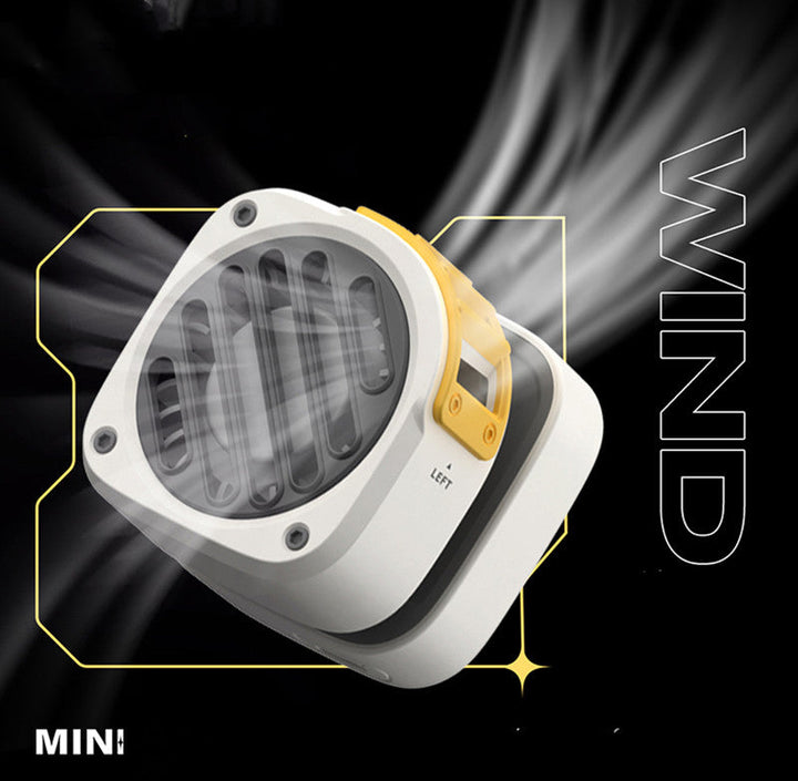 Mini Portable Silent Neck Hanging Fan | Bowlift