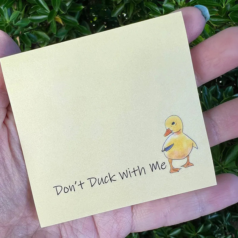BowLift | Funny Cheeky Duck Sticky Notes