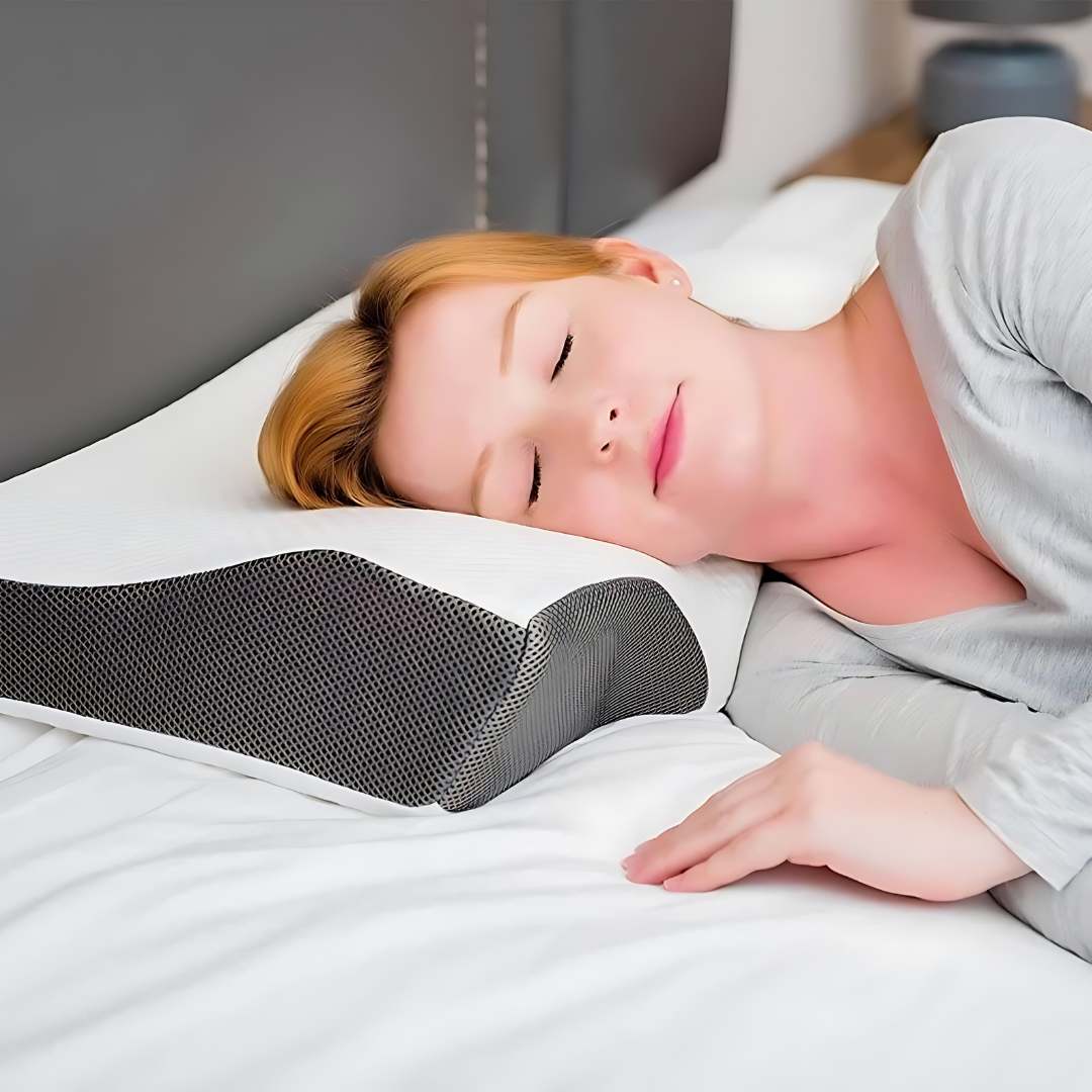 BowLift | Memory Foam Neck Support Pillow - Contoured Design for Neck Pain Relief & Improved Sleep Quality