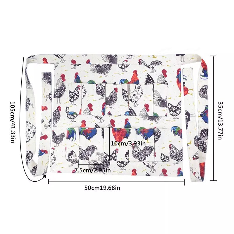 Multi-Pocket Eggs Harvest Working Aprons | Bowlift