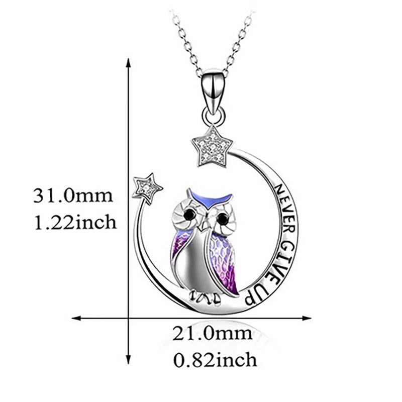 BowLift | Never Give Up Inspirational Necklace