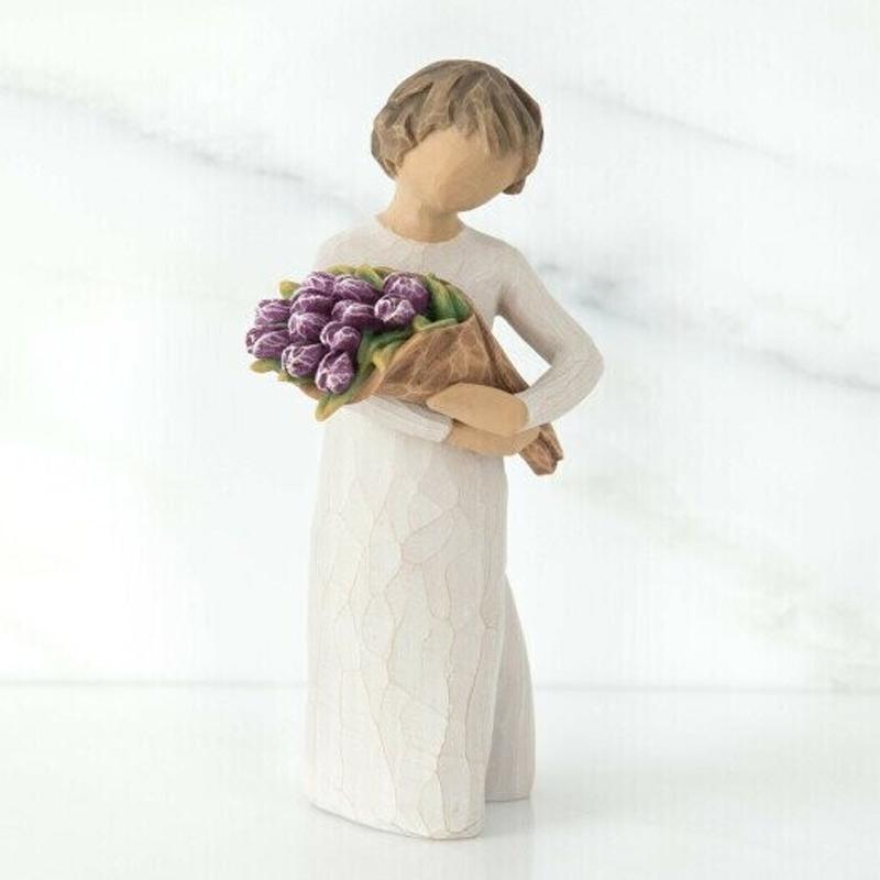 Flower Bouquet Figure Ornaments | Bowlift