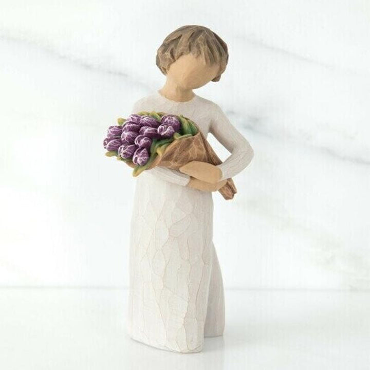 Flower Bouquet Figure Ornaments | Bowlift
