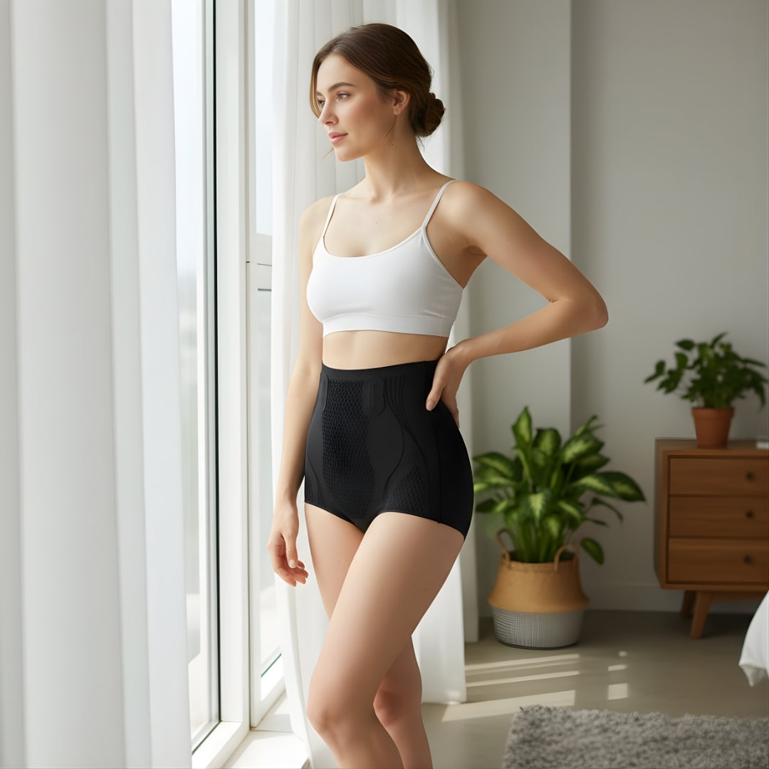 High Waist – Breathable Seamless Fit – Flattens Belly – Feels Invisible All Day Bowlift