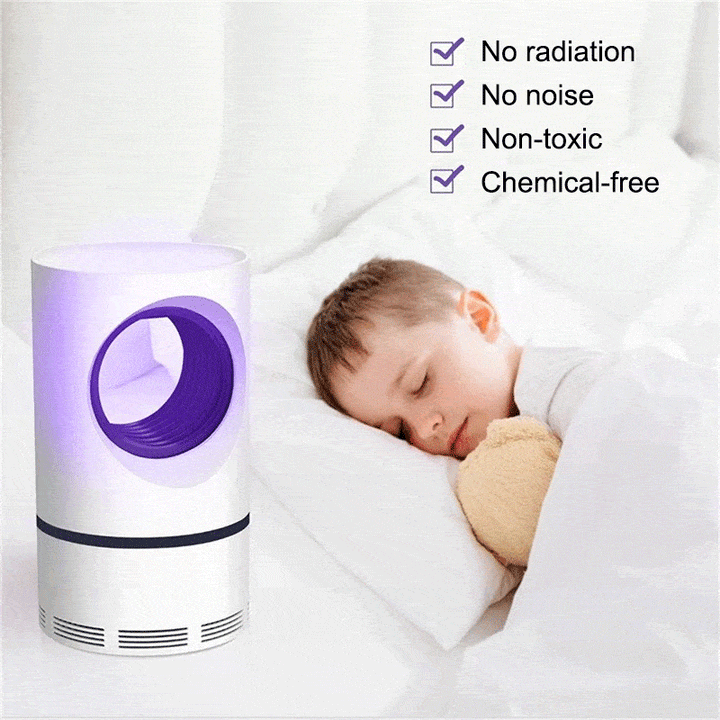 USB Photocatalytic Mosquito Killer UV Lamp, Fly Bug Insect Trap Pest Killer Light | Bowlift