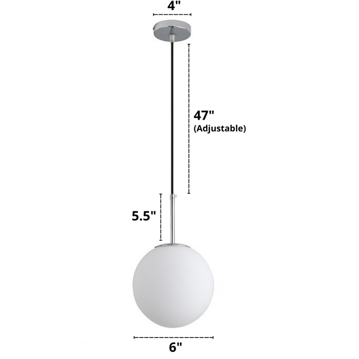 Nordic Glass Pendant Lamps | Bowlift