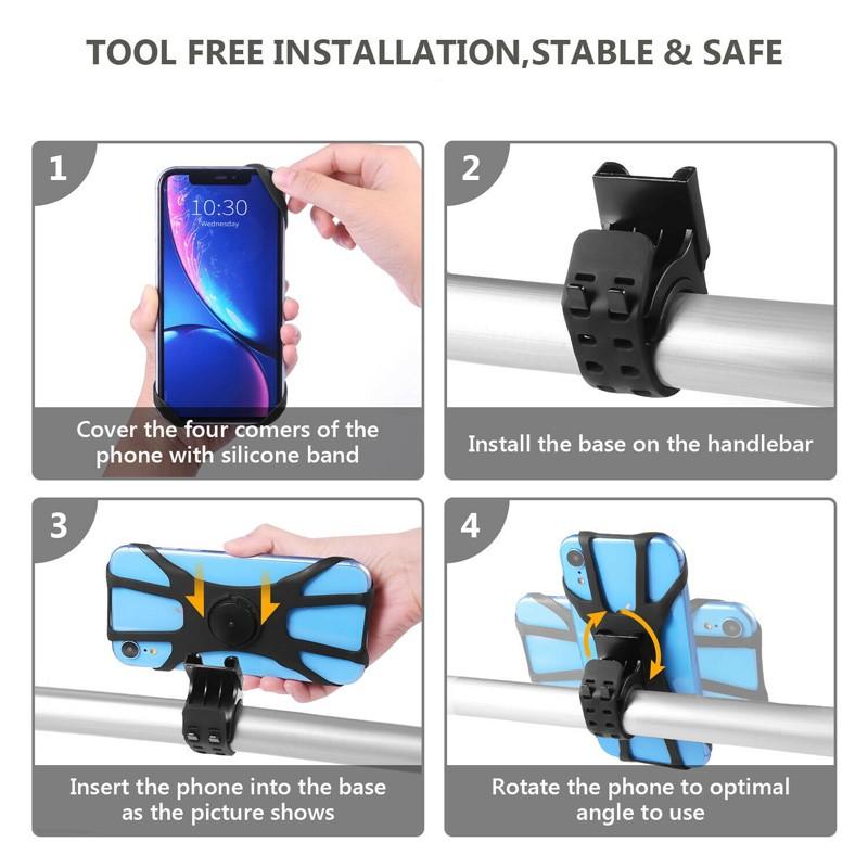 BowLift | Universal Bicycle Phone Holder