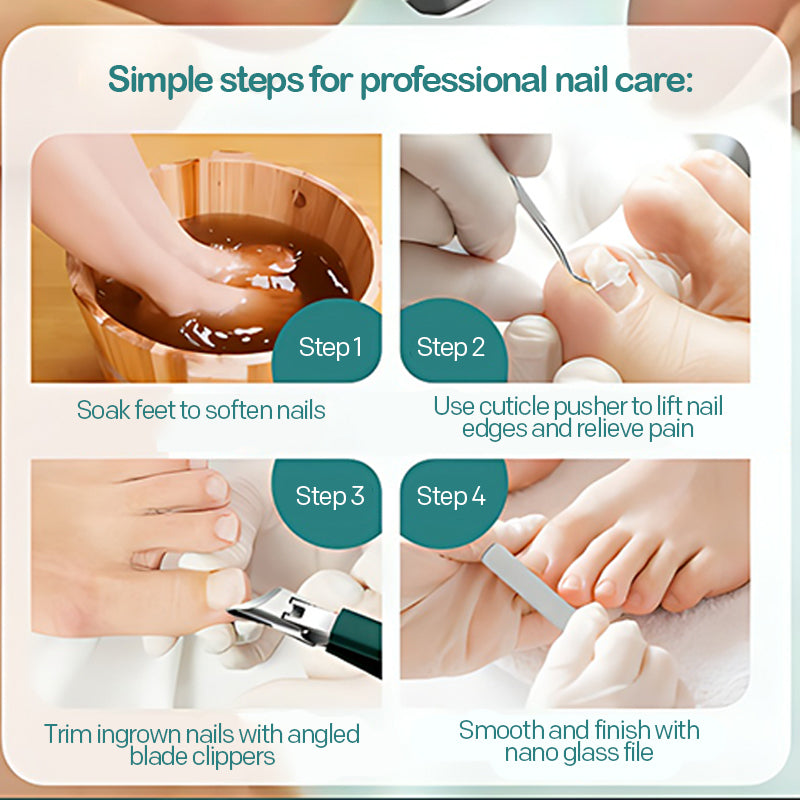 BowLift | Large opening nail clipper set