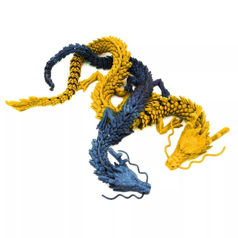 BowLift | 3D-printed posable dragon