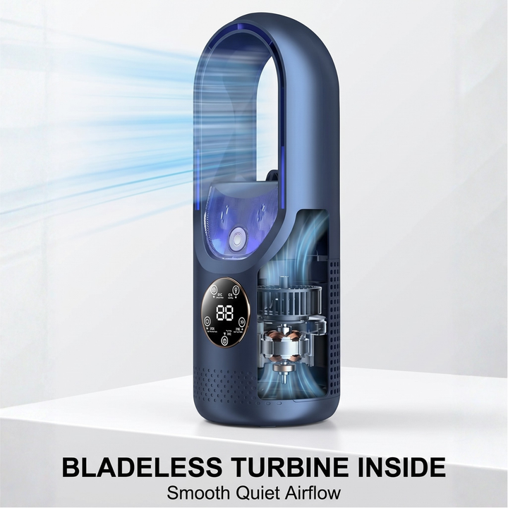 BowLift | 2025 Blade-Free Silent Portable Air Conditioner for Home and Office