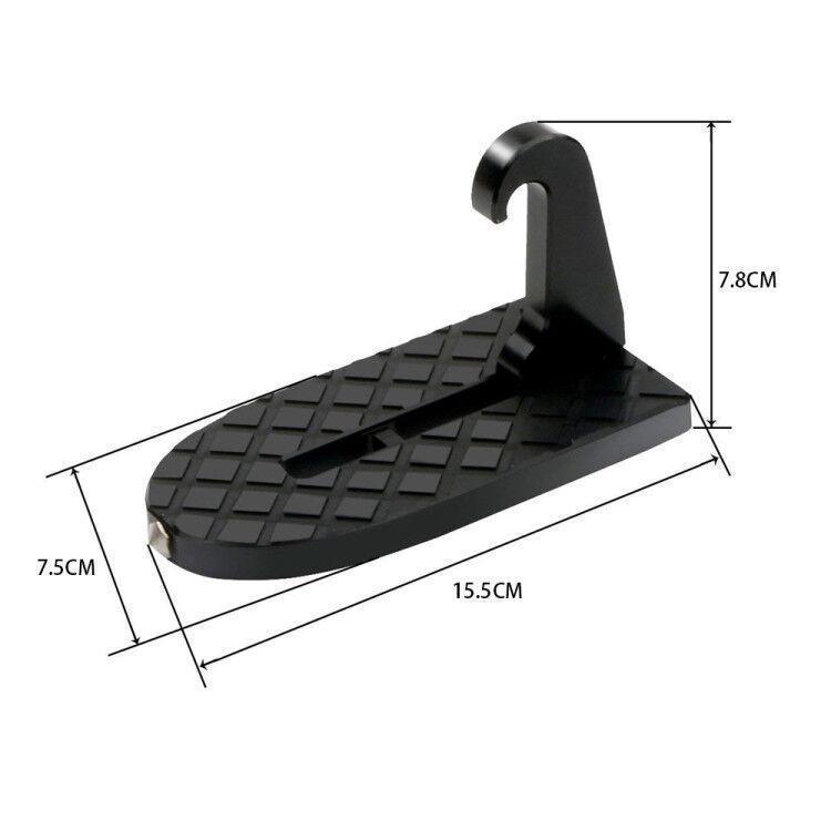 BowLift | U Shaped Slam Latch Doorstep with Safety Hammer
