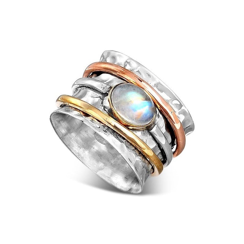 BowLift | Moonstone Meditation Ring