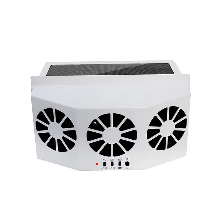 The New Solar Car Cooling Artifact [air circulation exhaust fan] | Bowlift