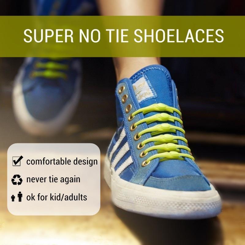 BowLift | Easy Shoelaces (one size fits all 12 PCS SET)
