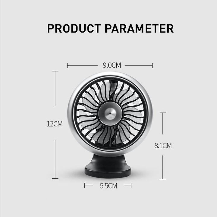 Car Air Vent USB Fan | Bowlift