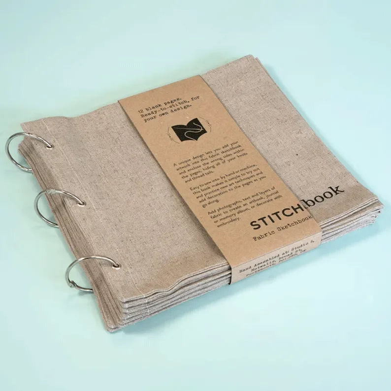 BowLift | White Fabric Sketchbook