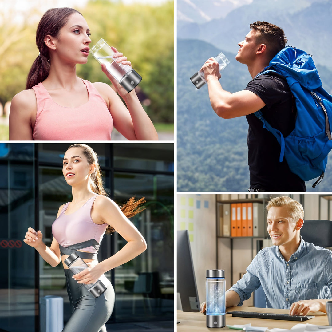 Hydrogen Water Ionizer Bottle – Improves Overall Well-being Bowlift