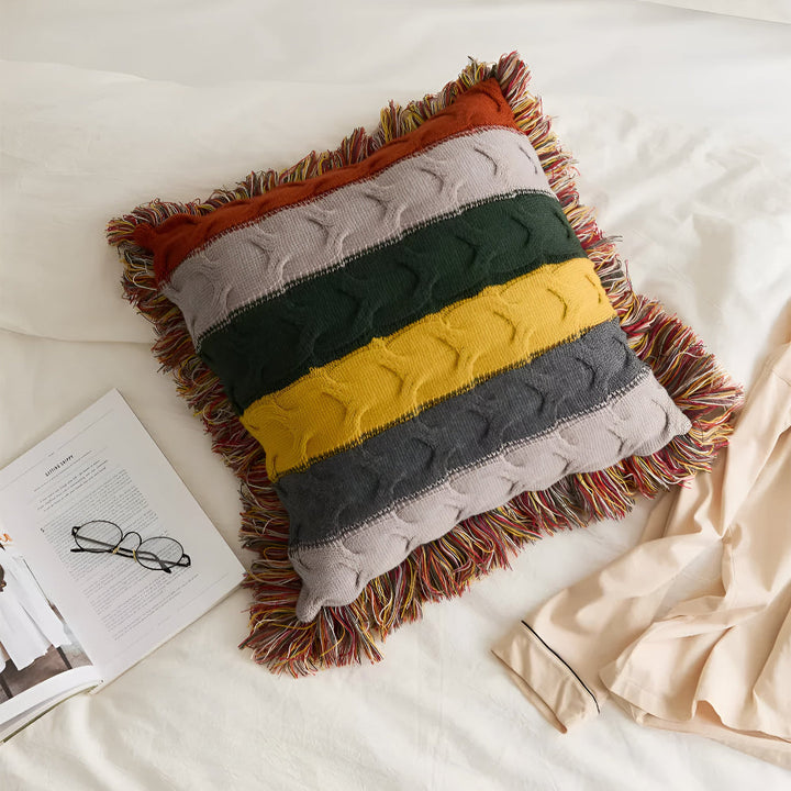 BowLift | Colorful Radiance Knit Cushion