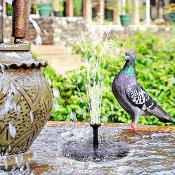 BowLift | Solar Bionic Fountain for Gardens Birth Bath for Floor / Ground
