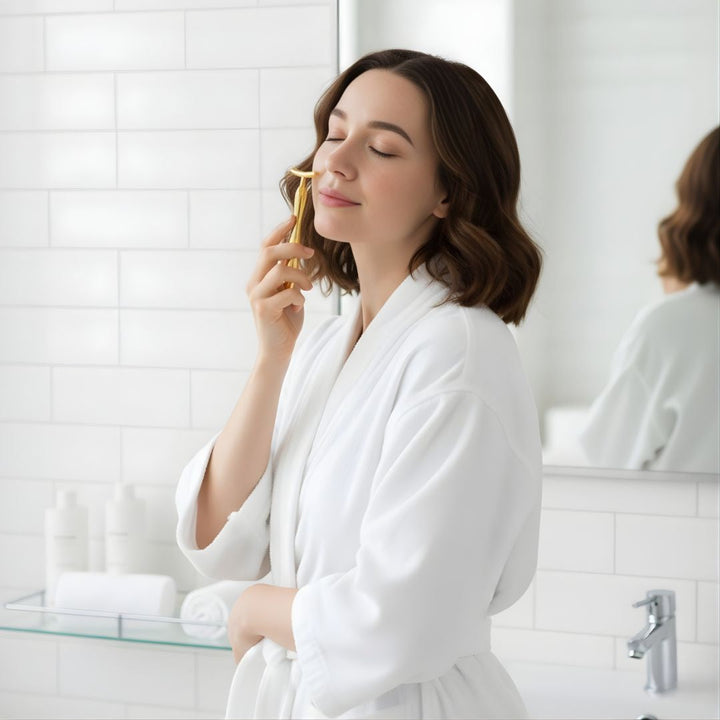 Lifts Skin & Reduces Puffiness – Hygienic Scoop-End Design – Portable Daily Anti-Ageing Skincare Bowlift
