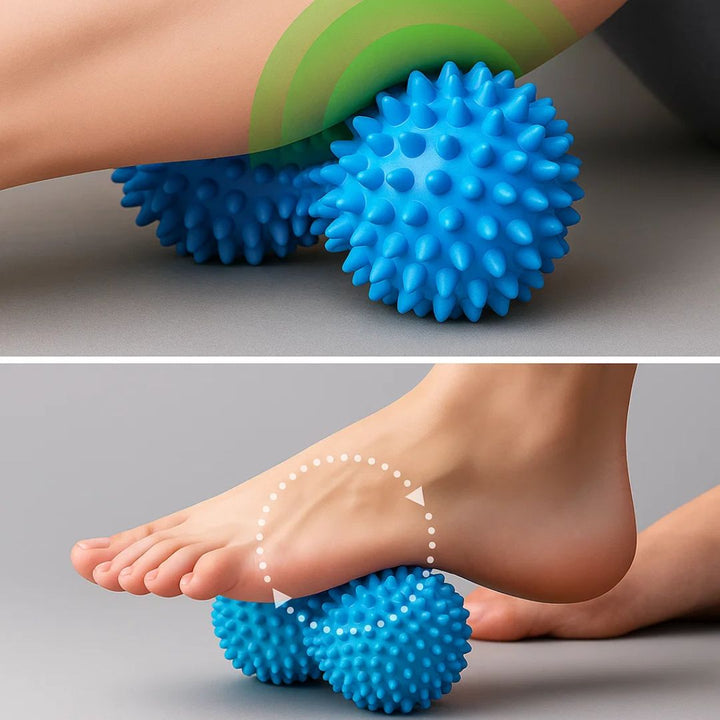 Deep Tissue Muscle Relief – Firm Spiky Dual-Ball Design – Faster Recovery for Active Lifestyle Bowlift