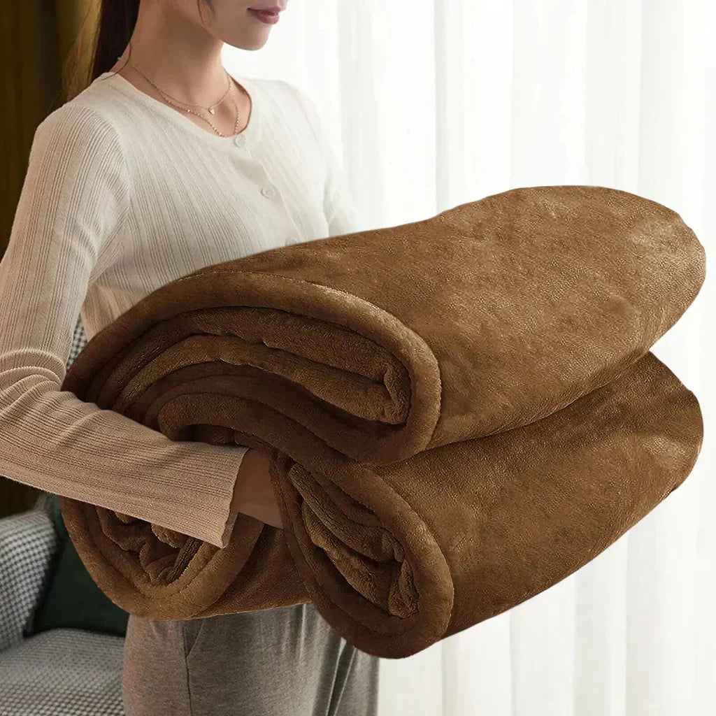 BowLift | Maxime | Cozy Fleece Blanket for All Seasons - Extra Soft and Warm