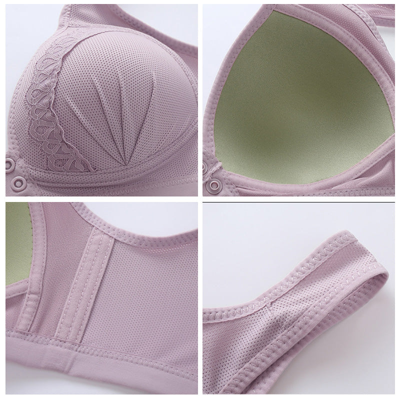 BowLift | Front Button Breathable Skin-Friendly Bra