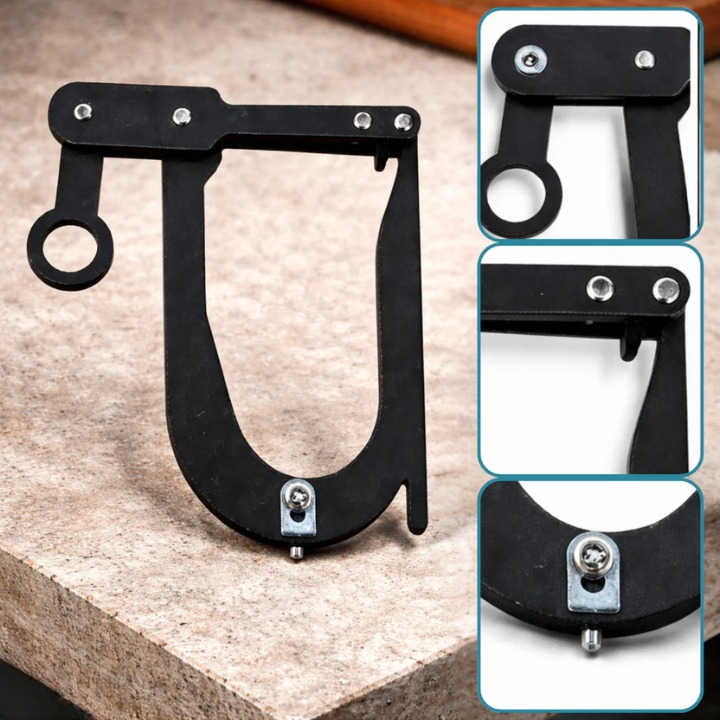 Rope Clamp ABS Plastic 8 cm – Camping & Outdoor | Bowlift