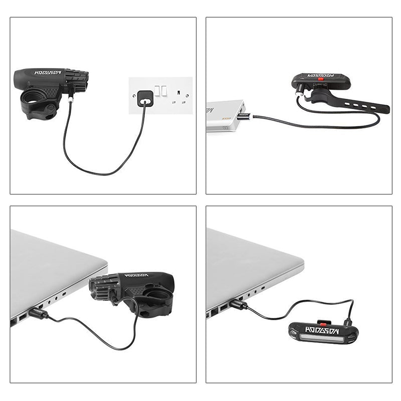 BowLift | Rechargeable Bicycle Light Set