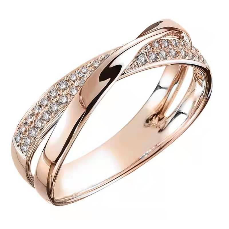 BowLift | X Shape Cross Ring for Women
