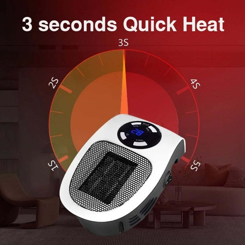 Portable electric heater - Always a warm temperature everywhere | Bowlift