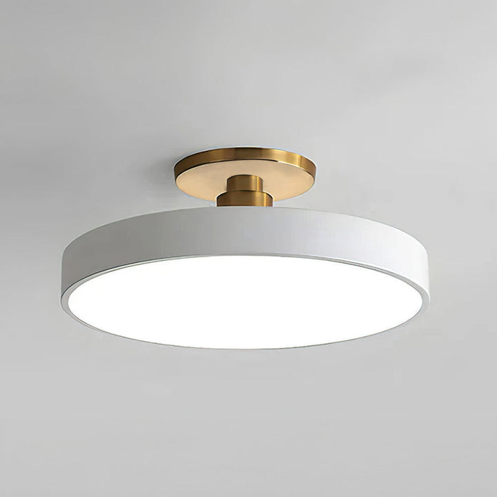BowLift | Modern LED Semi Flush Mount Ceiling Light | Energy-Saving. Durable Design for Hallway. Dining Room & Living Room