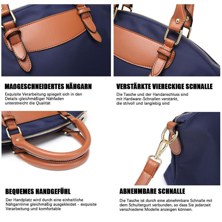 Casual waterproof handbag, a large with a small | Bowlift