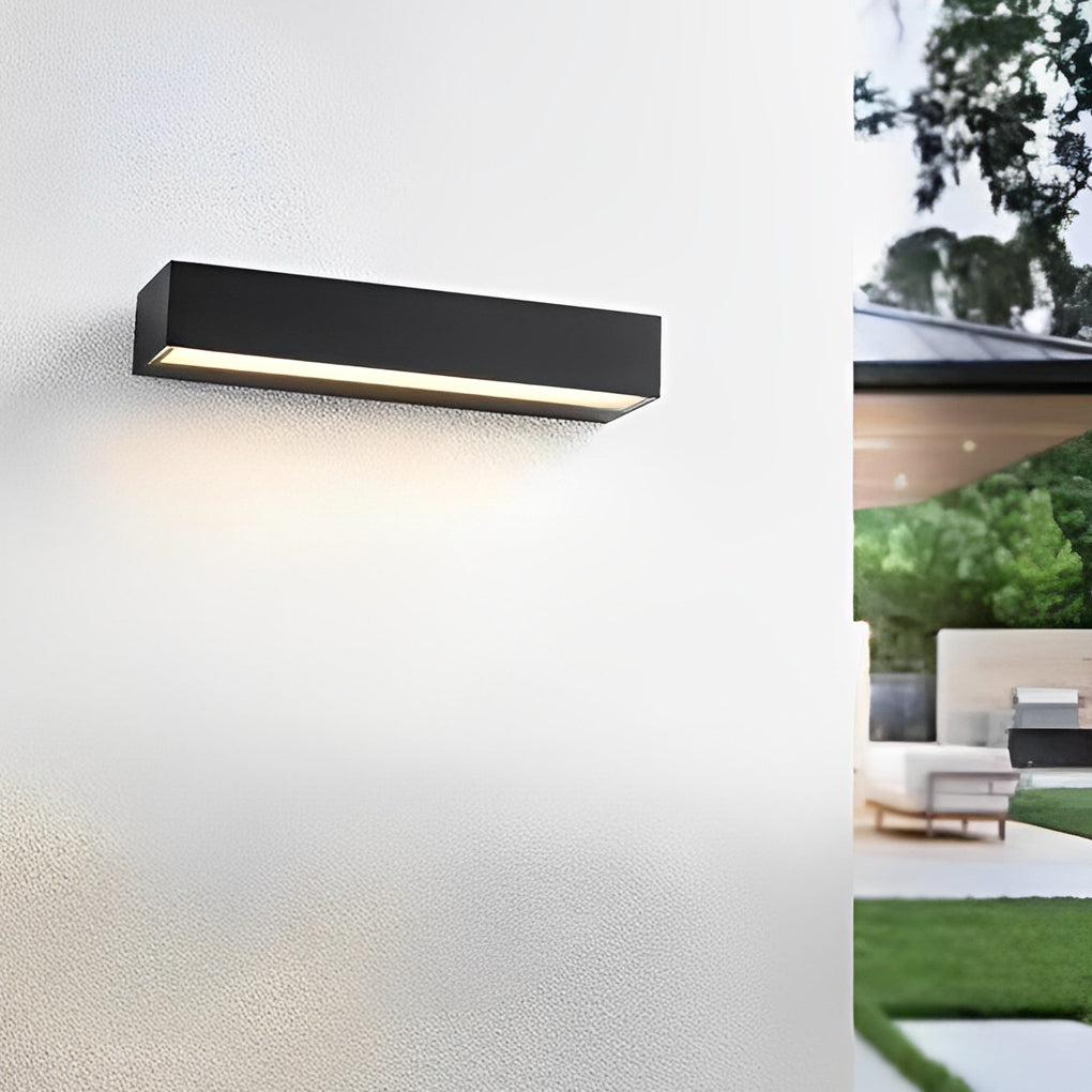 BowLift | Wall Light Modern Black Waterproof Outdoor Lamp