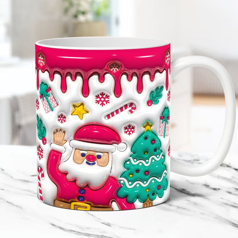 BowLift | 3D Christmas Inflated Mug Wrap