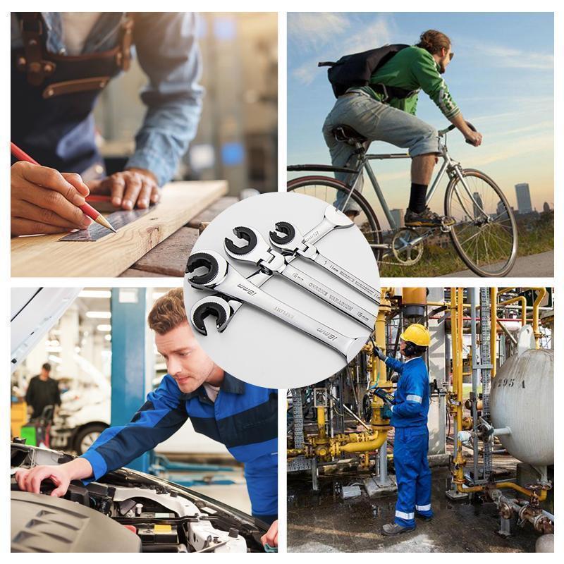 Ratcheting wrench | Bowlift
