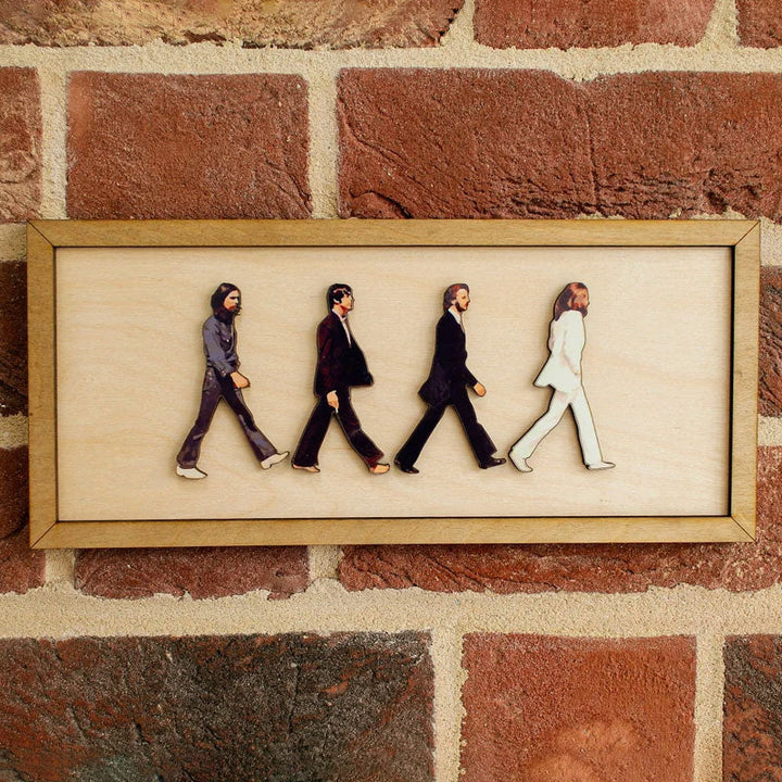 BowLift | The Beatles framed Abbey Road portrait