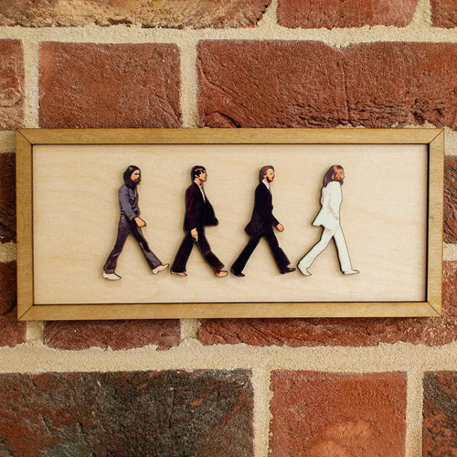 BowLift | The Beatles framed Abbey Road portrait