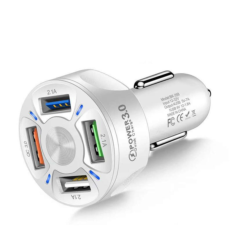 BowLift | 4-IN-1 Fast Charging Port for Car