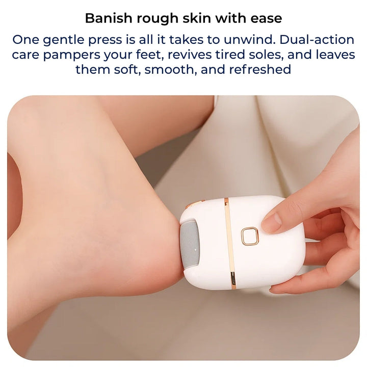 Callus Remover – Rechargeable Cordless – Heals Cracked Heels – Restores Soft, Smooth Feet at Home Bowlift